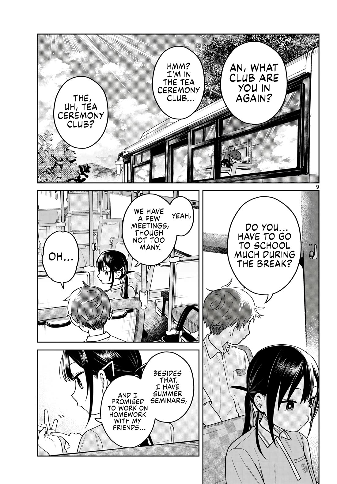 Futari Bus Chapter 26 page 9 - Chapter 26: Summer Shadows