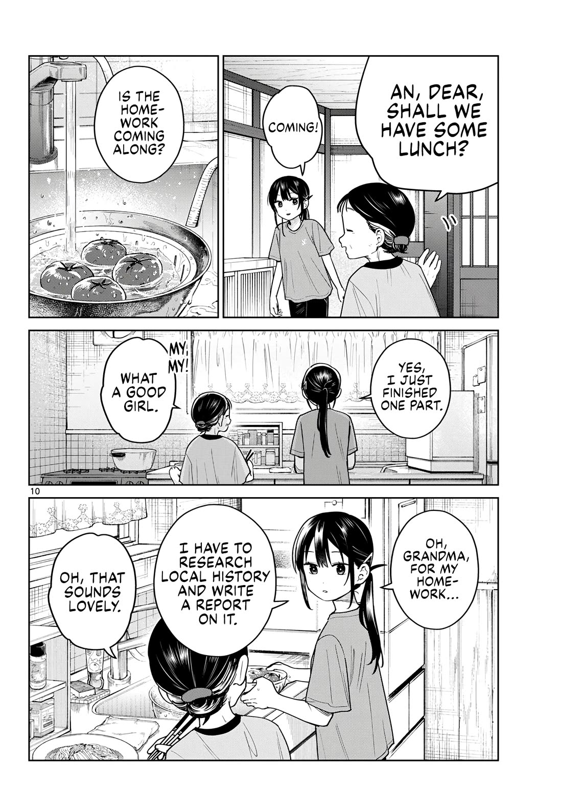 Futari Bus Chapter 27 page 10 - Chapter 27: Summer Vacation