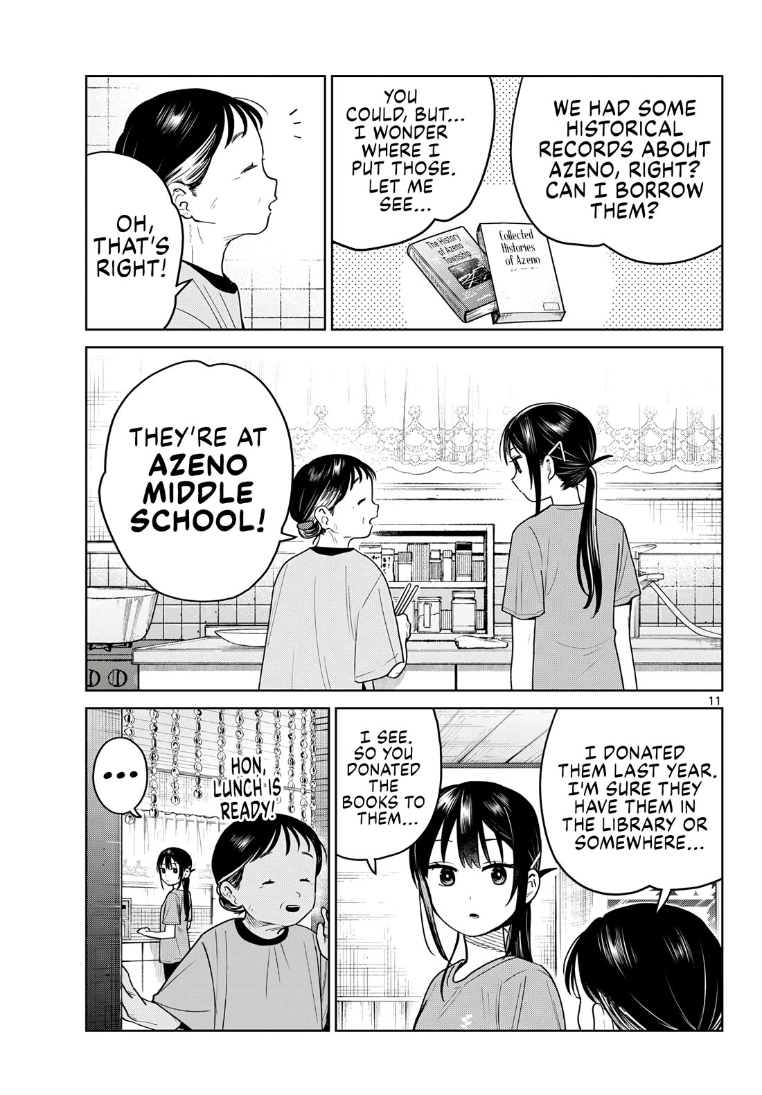 Futari Bus Chapter 27 page 11 - Chapter 27: Summer Vacation