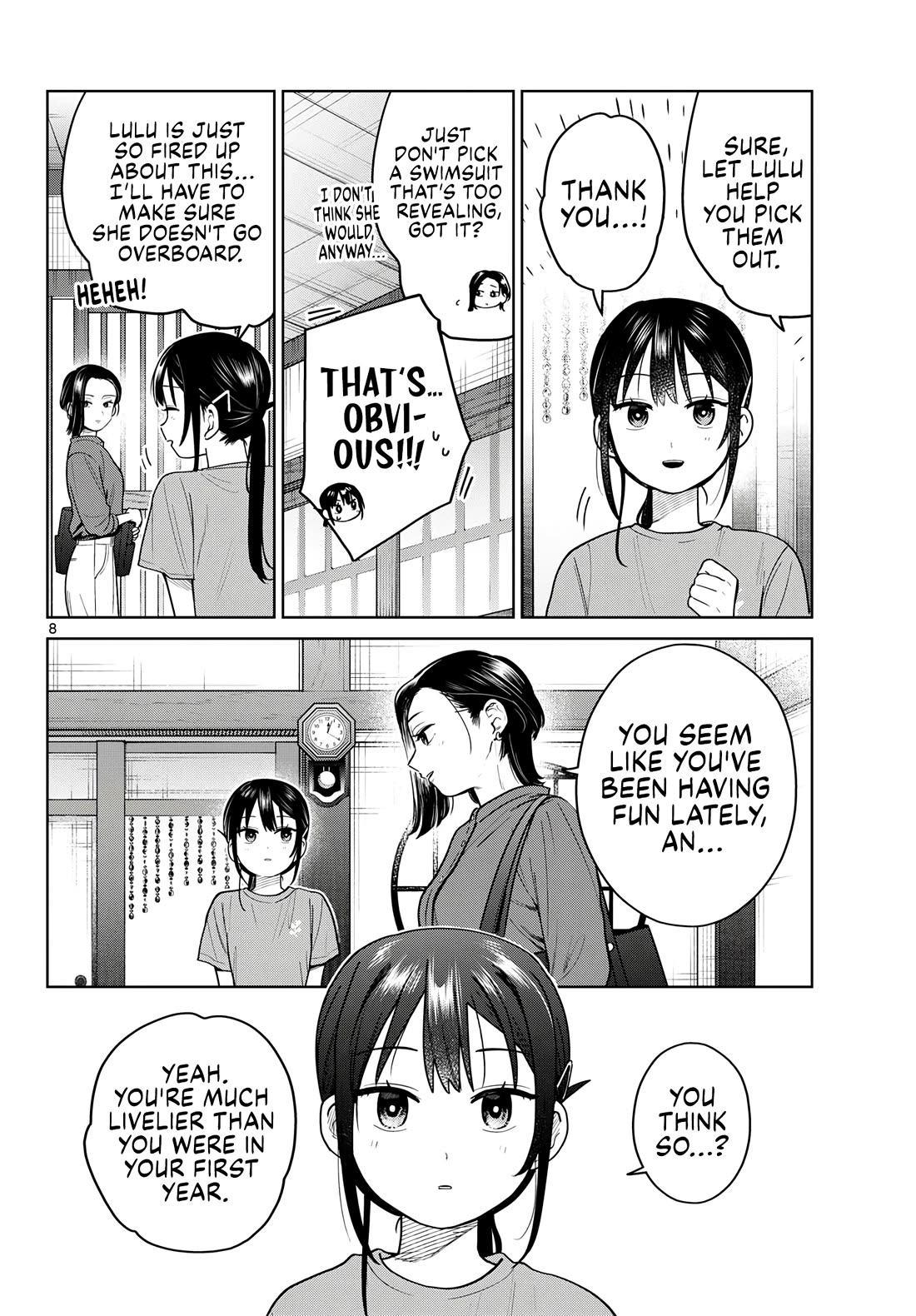 Futari Bus Chapter 27 page 8 - Chapter 27: Summer Vacation