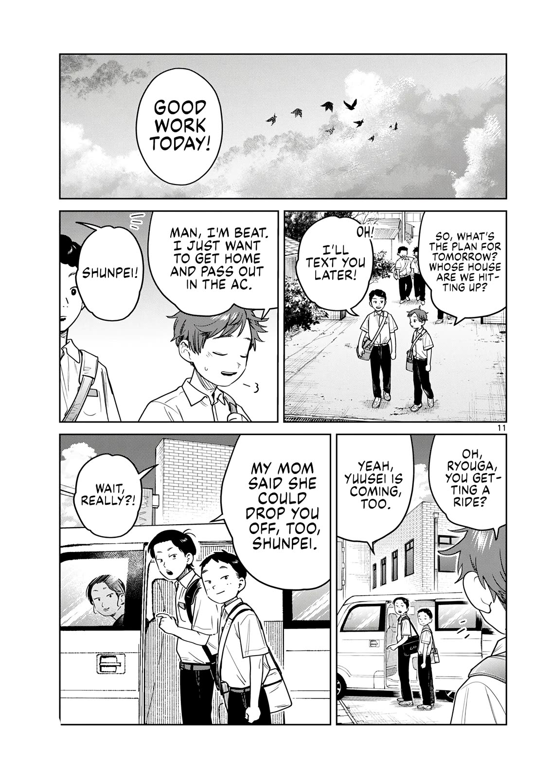 Futari Bus Chapter 28 page 11 - Chapter 28: Bus for One