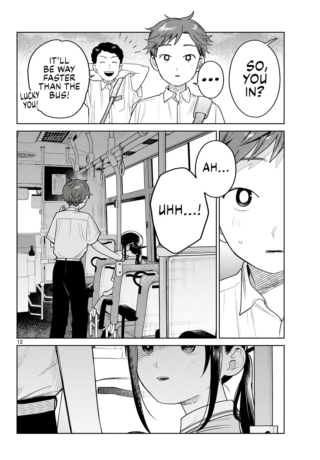 Futari Bus Chapter 28 page 12 - Chapter 28: Bus for One