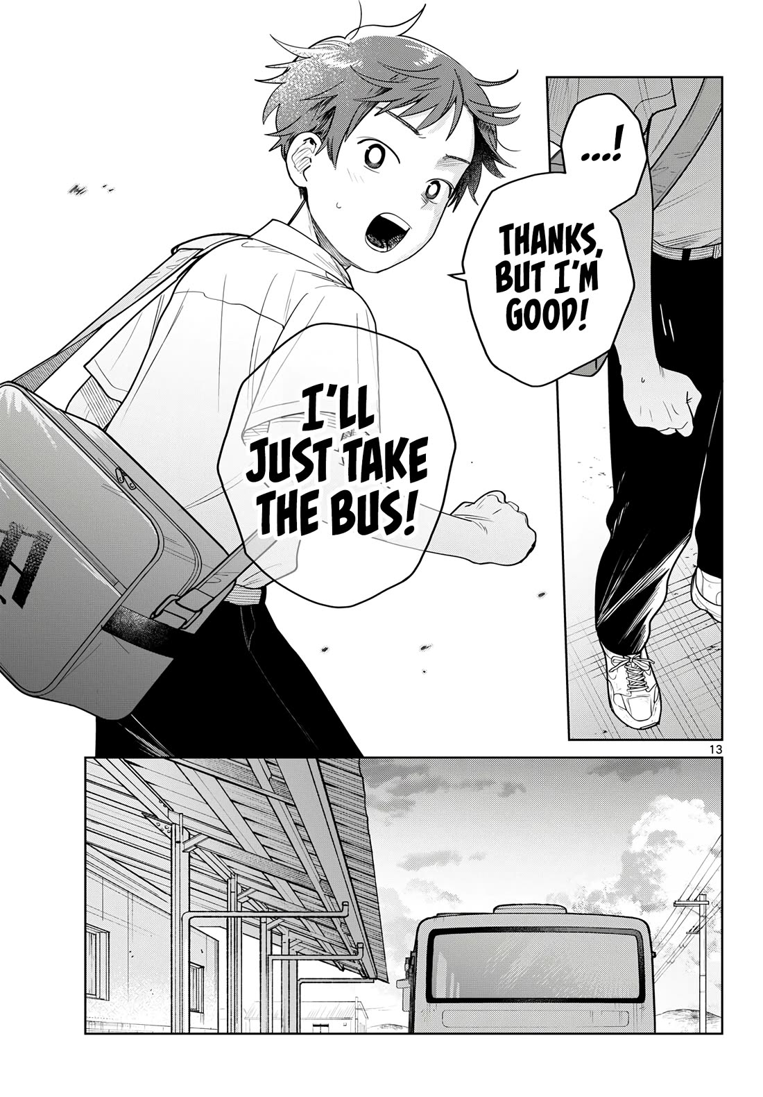 Futari Bus Chapter 28 page 13 - Chapter 28: Bus for One