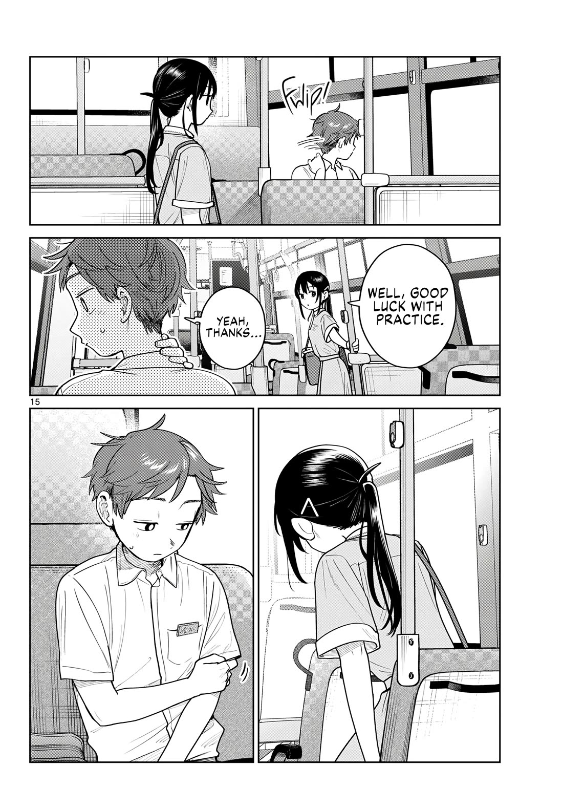 Futari Bus Chapter 29 page 16 - Chapter 29: First Call