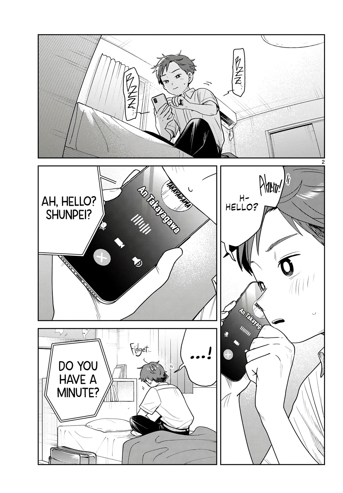 Futari Bus Chapter 29 page 3 - Chapter 29: First Call