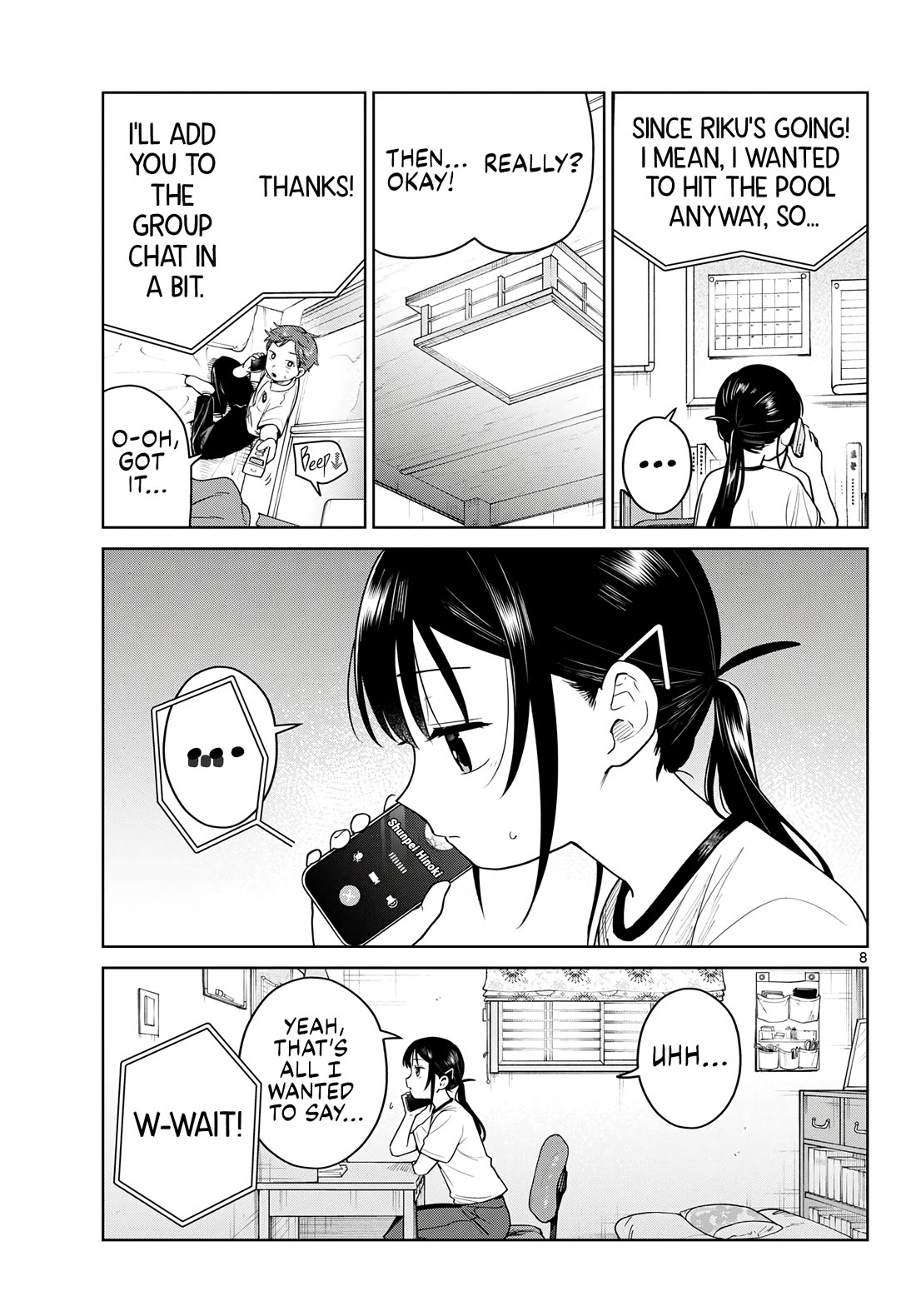 Futari Bus Chapter 29 page 9 - Chapter 29: First Call