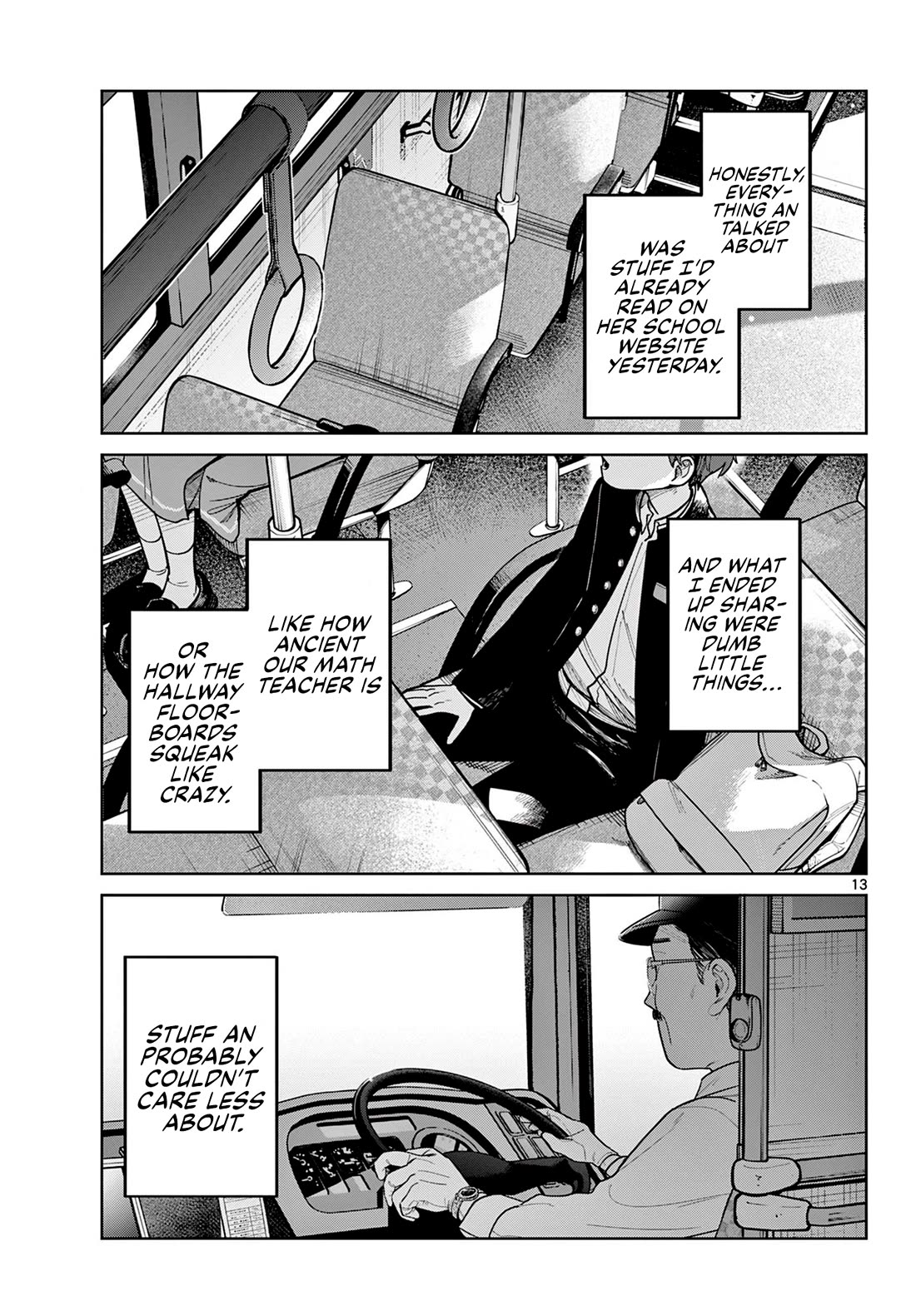 Futari Bus Chapter 3 page 13 - Chapter 3: The Bus Nearby