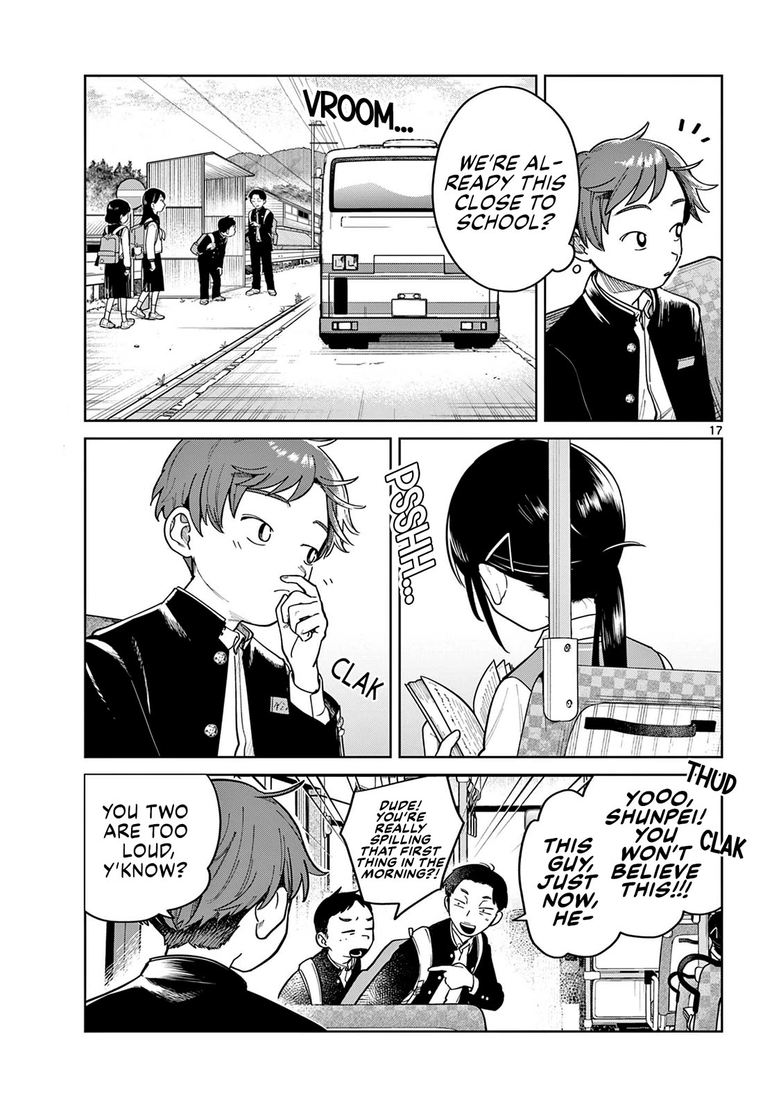 Futari Bus Chapter 3 page 16 - Chapter 3: The Bus Nearby