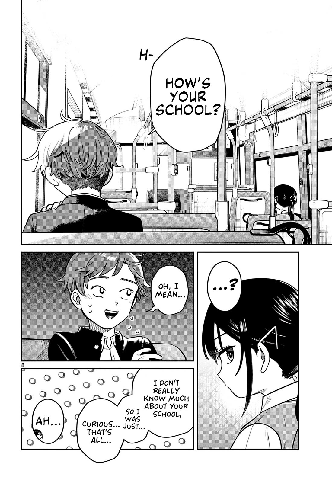 Futari Bus Chapter 3 page 8 - Chapter 3: The Bus Nearby