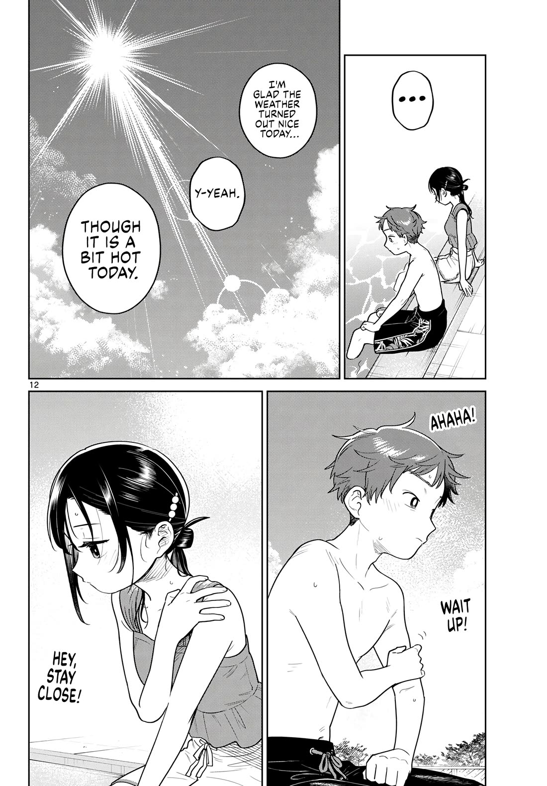 Futari Bus Chapter 30 page 12 - Chapter 30: Splash