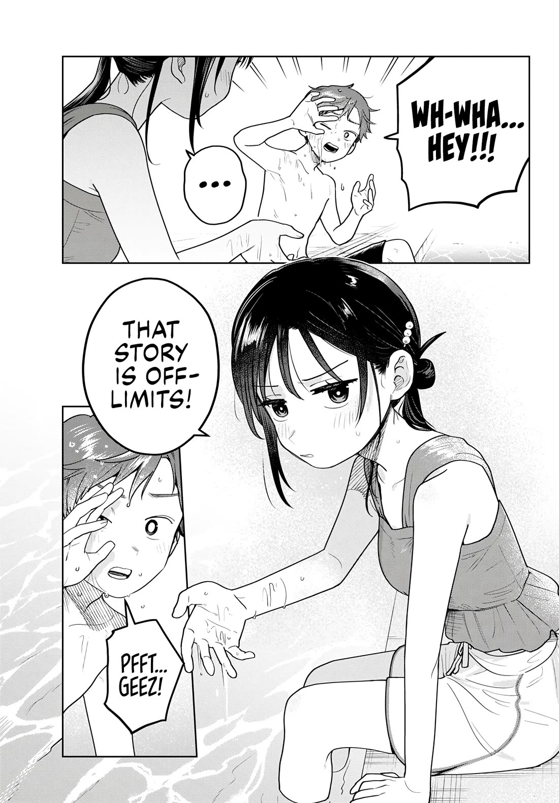 Futari Bus Chapter 30 page 15 - Chapter 30: Splash