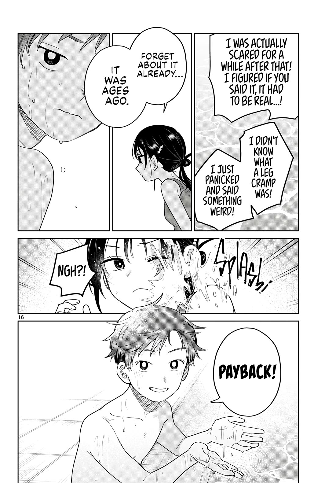 Futari Bus Chapter 30 page 16 - Chapter 30: Splash