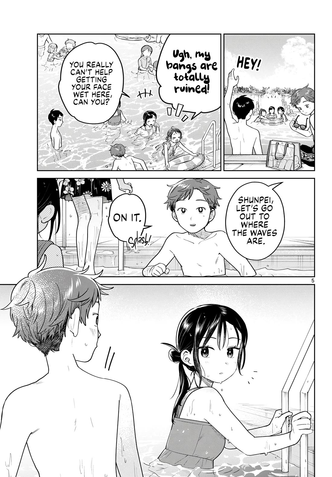 Futari Bus Chapter 30 page 5 - Chapter 30: Splash