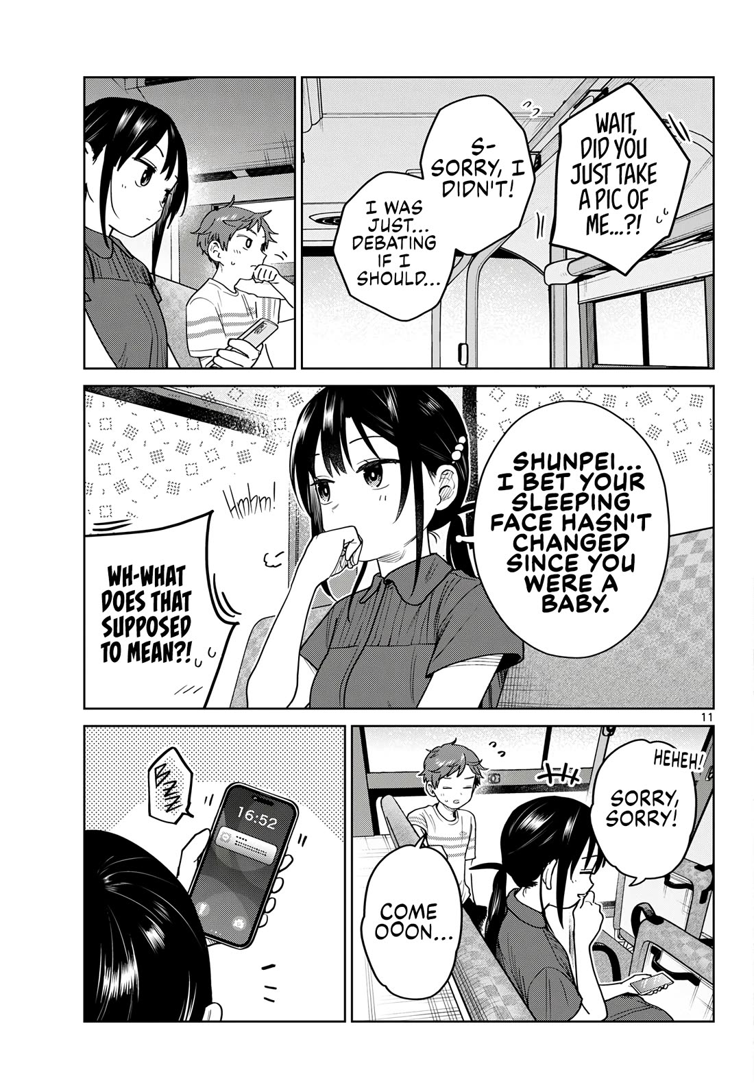 Futari Bus Chapter 31 page 11 - Chapter 31: Front Camera
