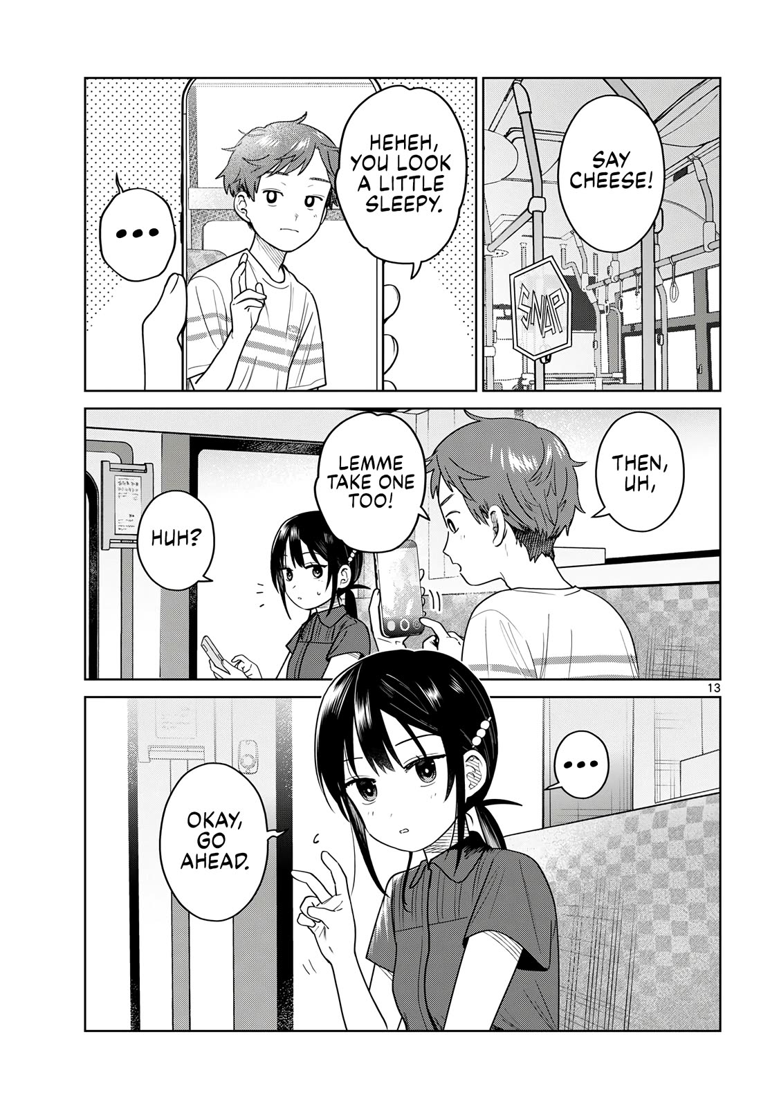 Futari Bus Chapter 31 page 13 - Chapter 31: Front Camera