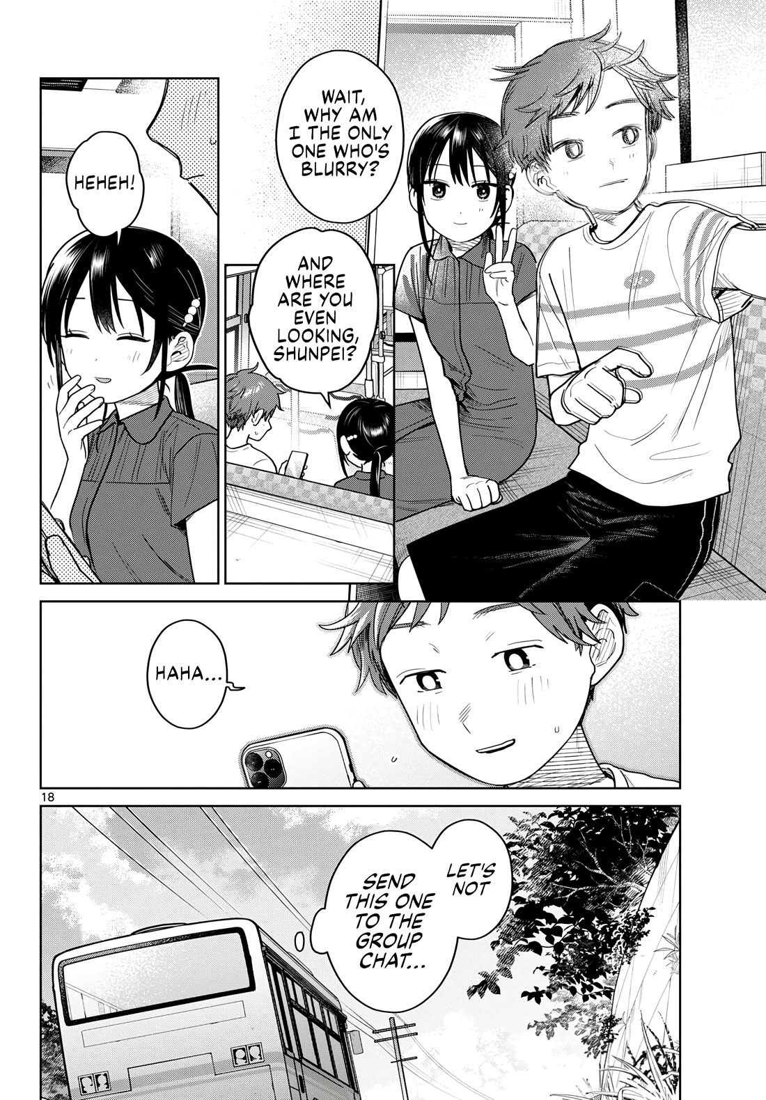 Futari Bus Chapter 31 page 18 - Chapter 31: Front Camera