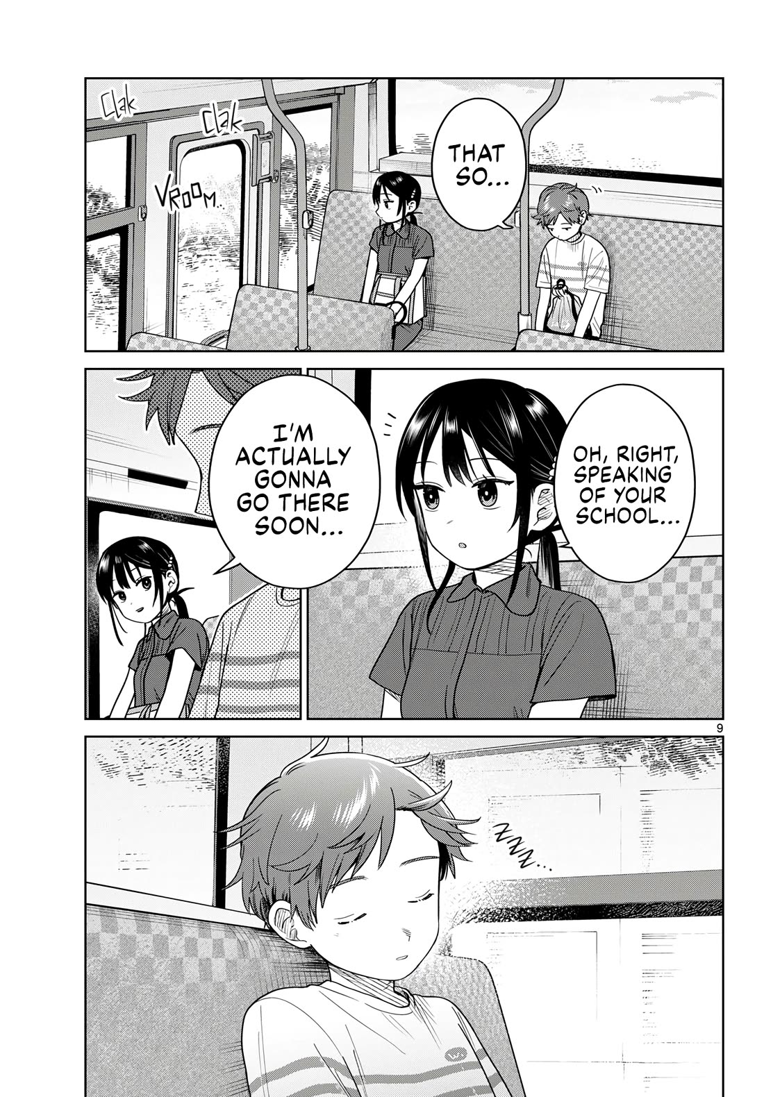 Futari Bus Chapter 31 page 9 - Chapter 31: Front Camera
