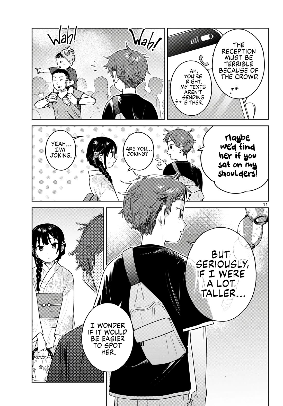 Futari Bus Chapter 33 page 11 - Chapter 33: Summer Festival