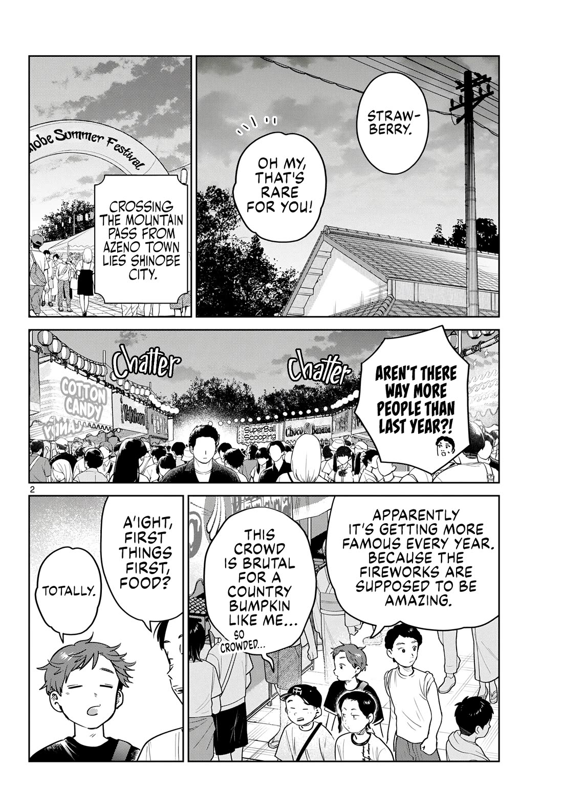 Futari Bus Chapter 33 page 2 - Chapter 33: Summer Festival