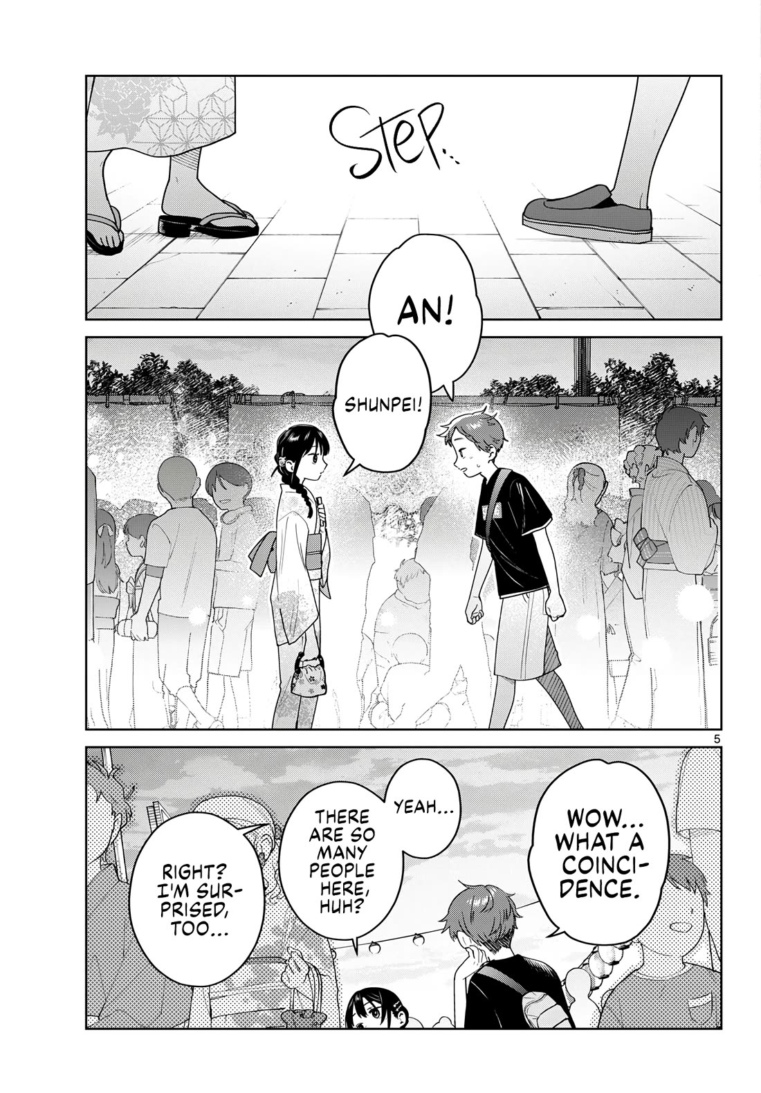Futari Bus Chapter 33 page 5 - Chapter 33: Summer Festival