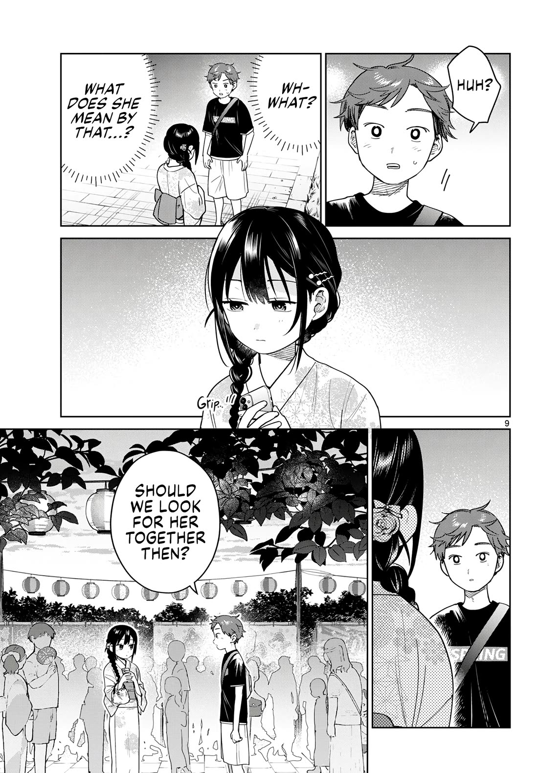 Futari Bus Chapter 33 page 9 - Chapter 33: Summer Festival