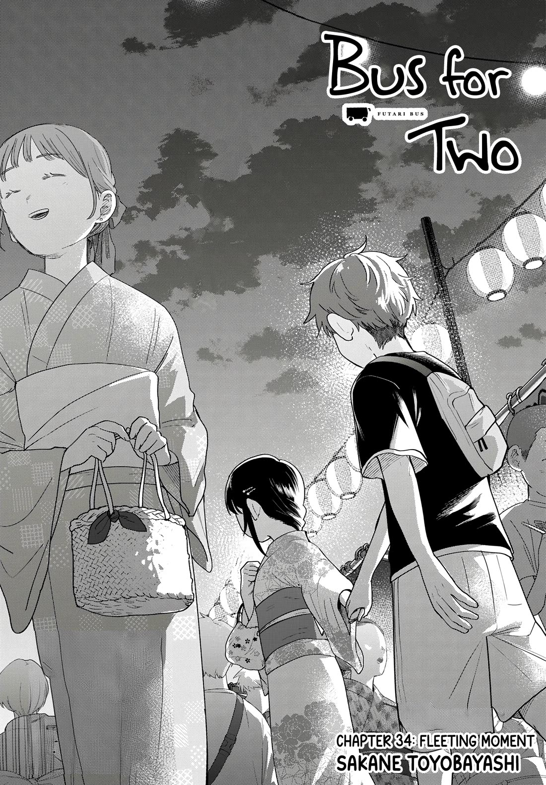 Futari Bus Chapter 34 page 1 - Chapter 34: Fleeting Moment
