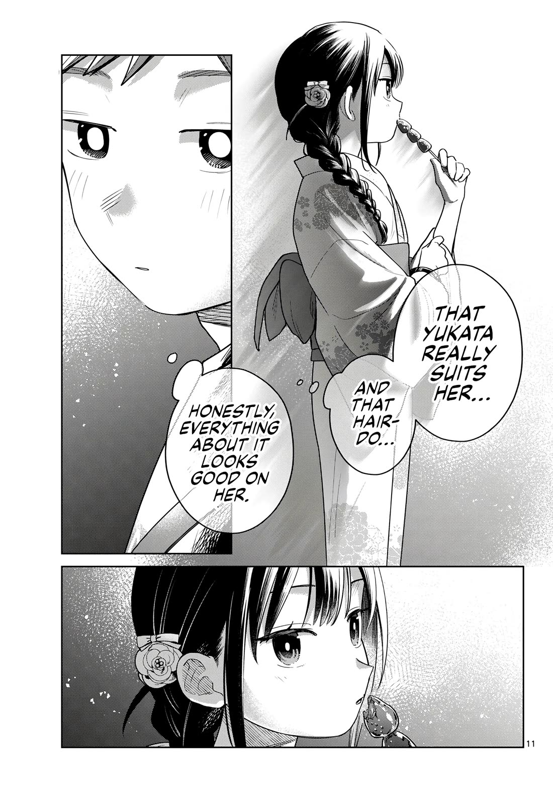 Futari Bus Chapter 34 page 11 - Chapter 34: Fleeting Moment