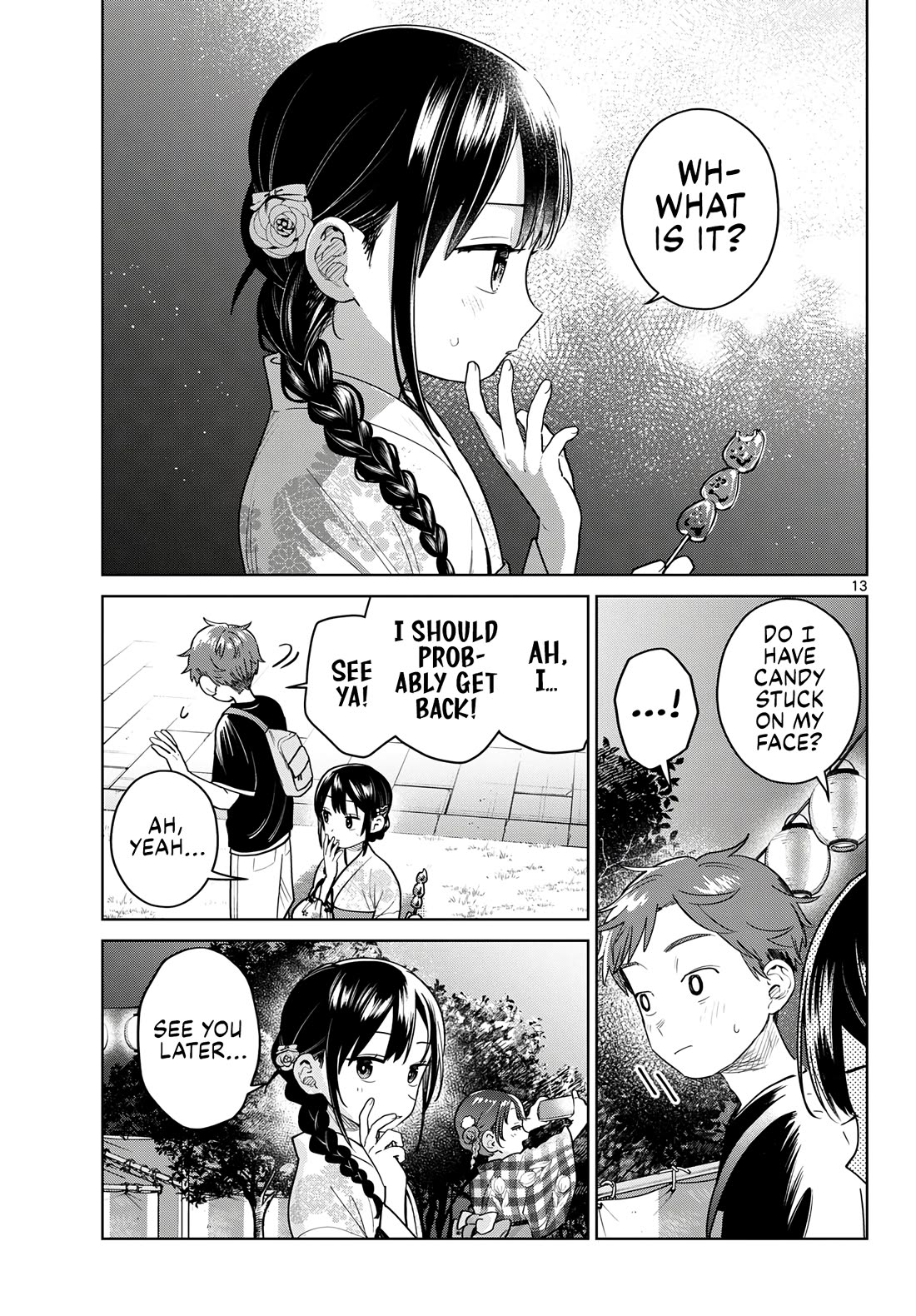 Futari Bus Chapter 34 page 13 - Chapter 34: Fleeting Moment