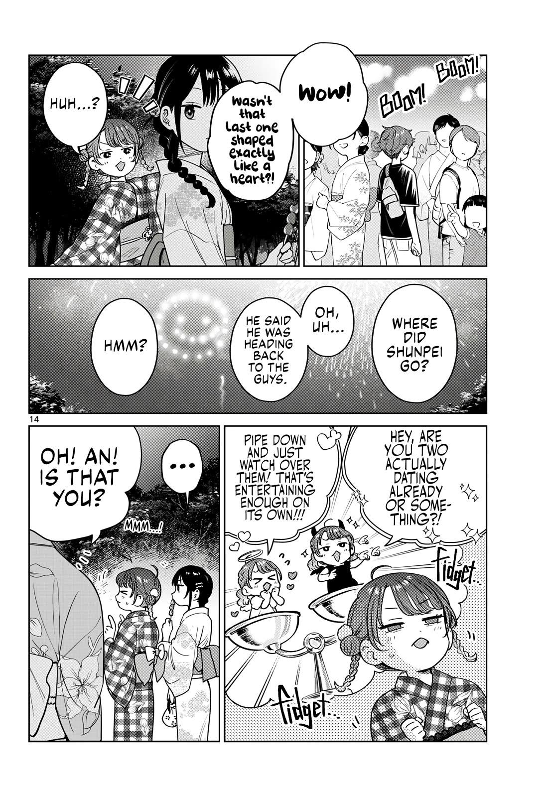 Futari Bus Chapter 34 page 14 - Chapter 34: Fleeting Moment