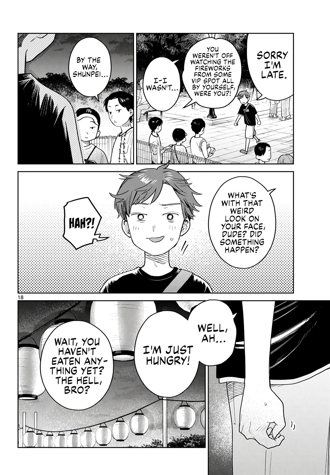 Futari Bus Chapter 34 page 18 - Chapter 34: Fleeting Moment