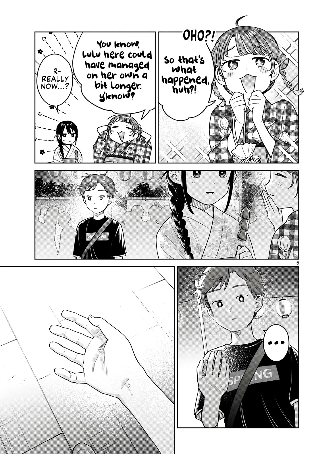 Futari Bus Chapter 34 page 5 - Chapter 34: Fleeting Moment