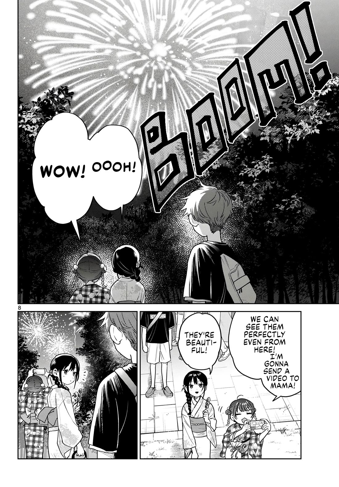 Futari Bus Chapter 34 page 8 - Chapter 34: Fleeting Moment