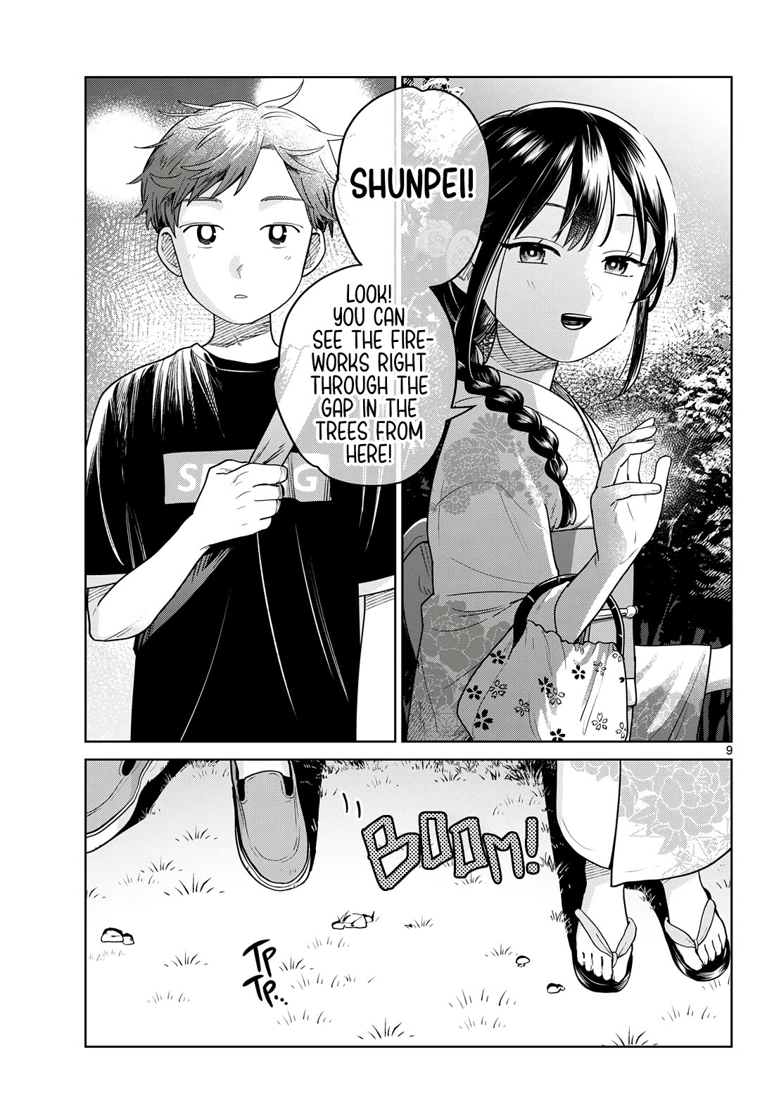Futari Bus Chapter 34 page 9 - Chapter 34: Fleeting Moment