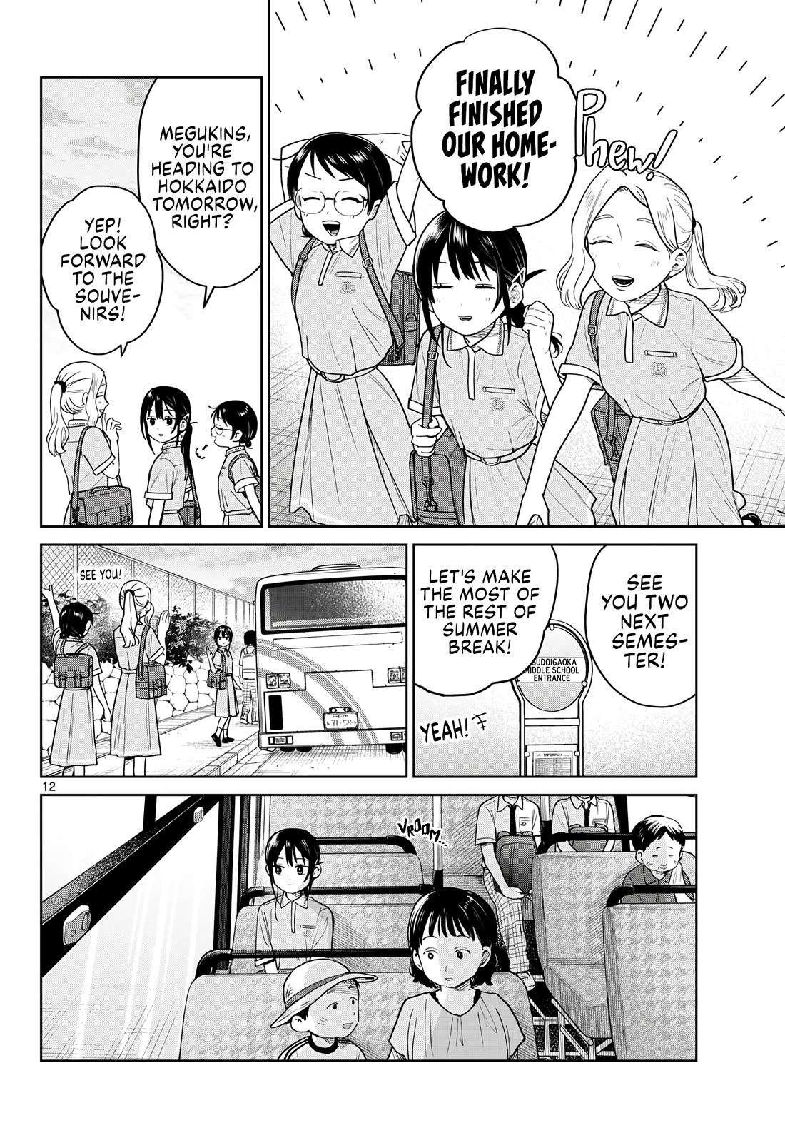 Futari Bus Chapter 35 page 12 - Chapter 35: Diary