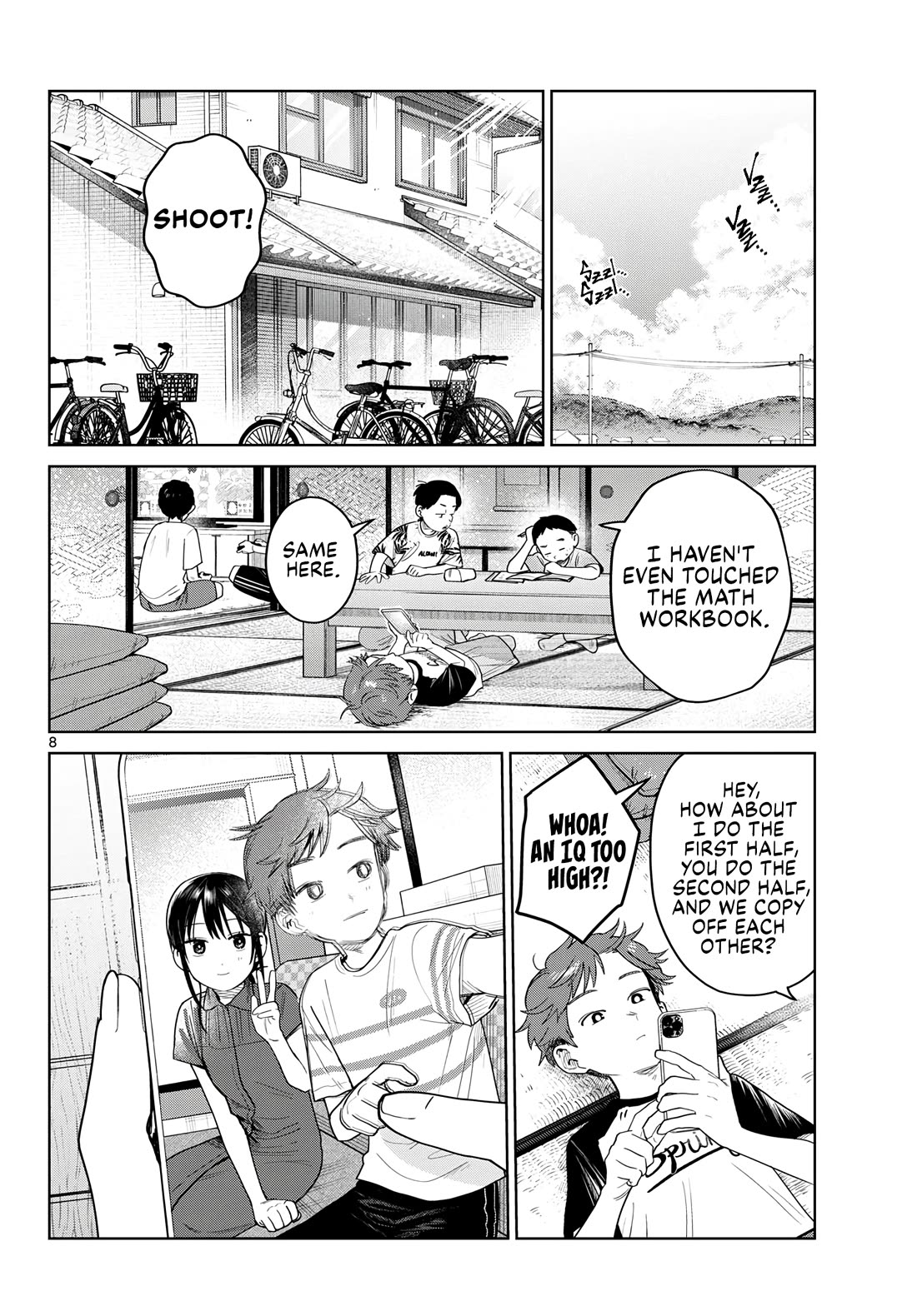 Futari Bus Chapter 35 page 8 - Chapter 35: Diary