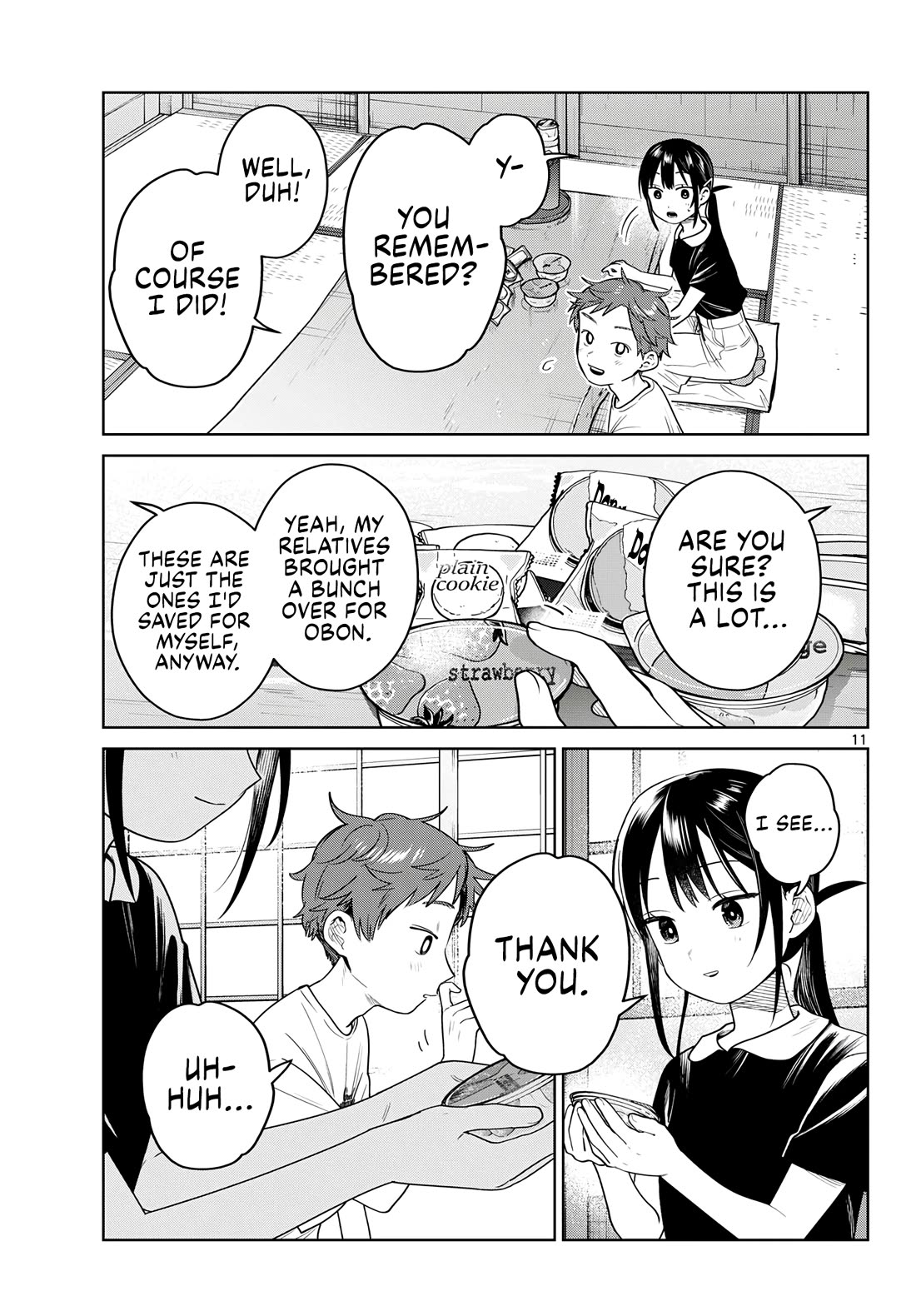 Futari Bus Chapter 36 page 11 - Chapter 36: Happy Birthday