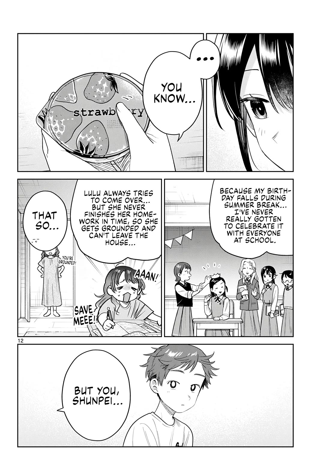 Futari Bus Chapter 36 page 12 - Chapter 36: Happy Birthday