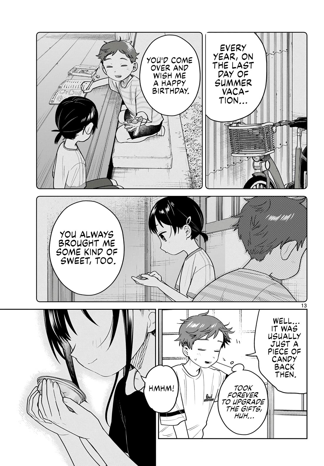 Futari Bus Chapter 36 page 13 - Chapter 36: Happy Birthday