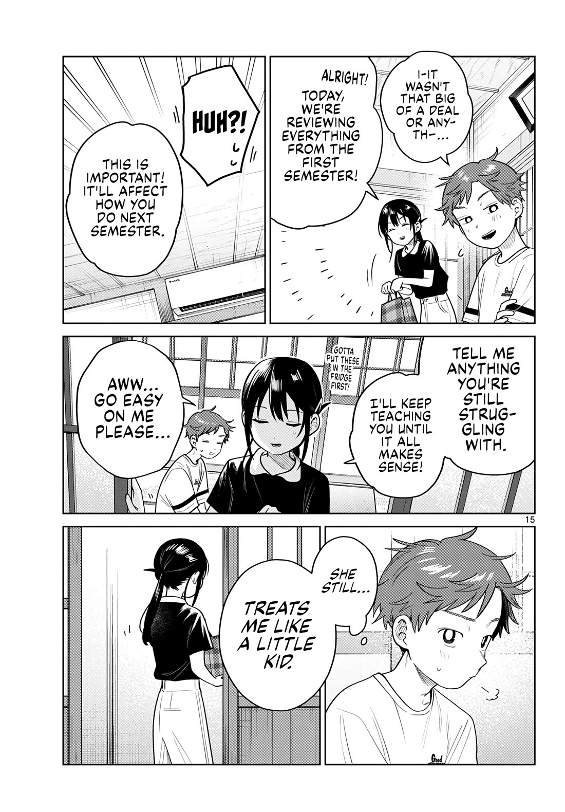 Futari Bus Chapter 36 page 15 - Chapter 36: Happy Birthday