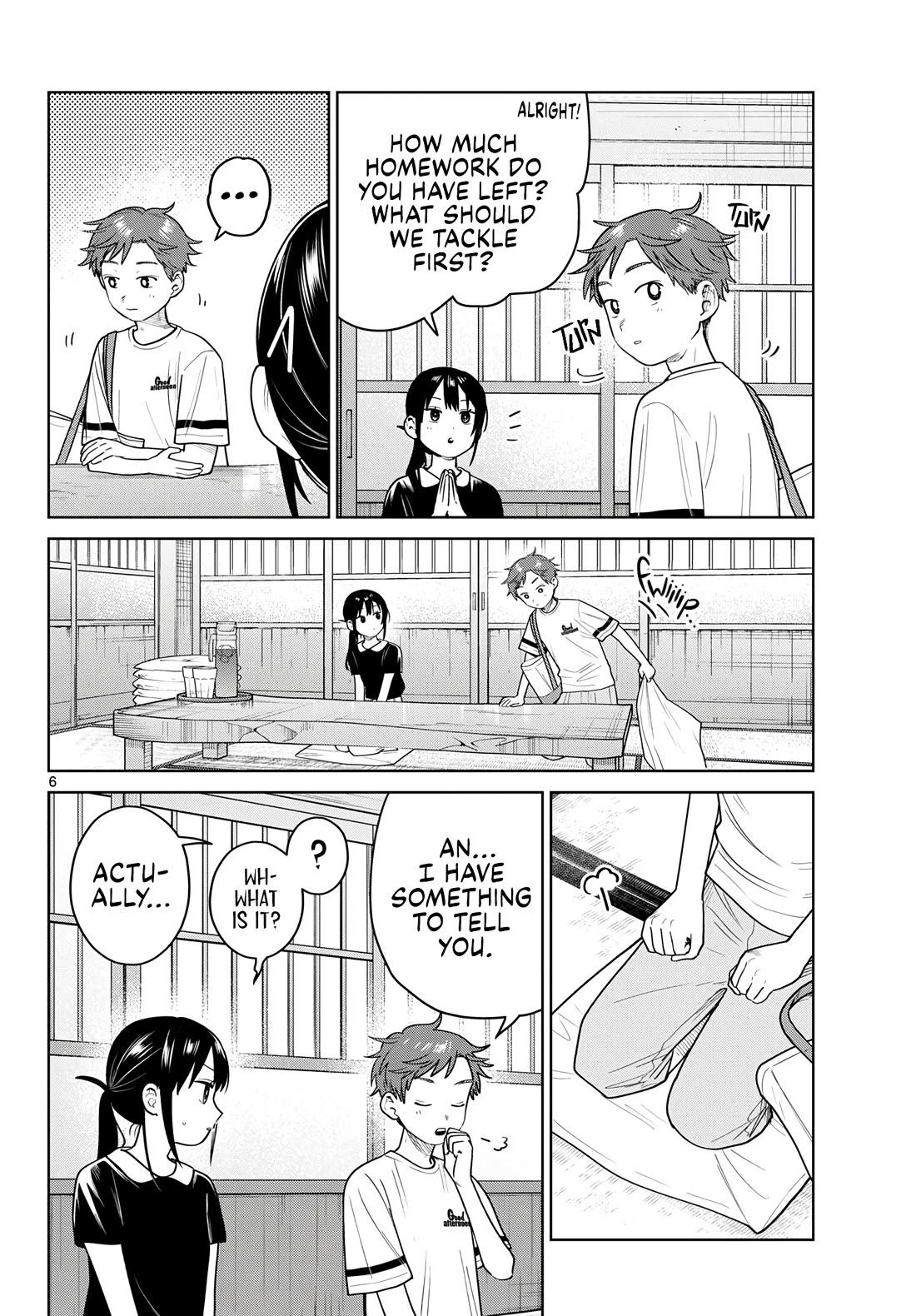 Futari Bus Chapter 36 page 6 - Chapter 36: Happy Birthday