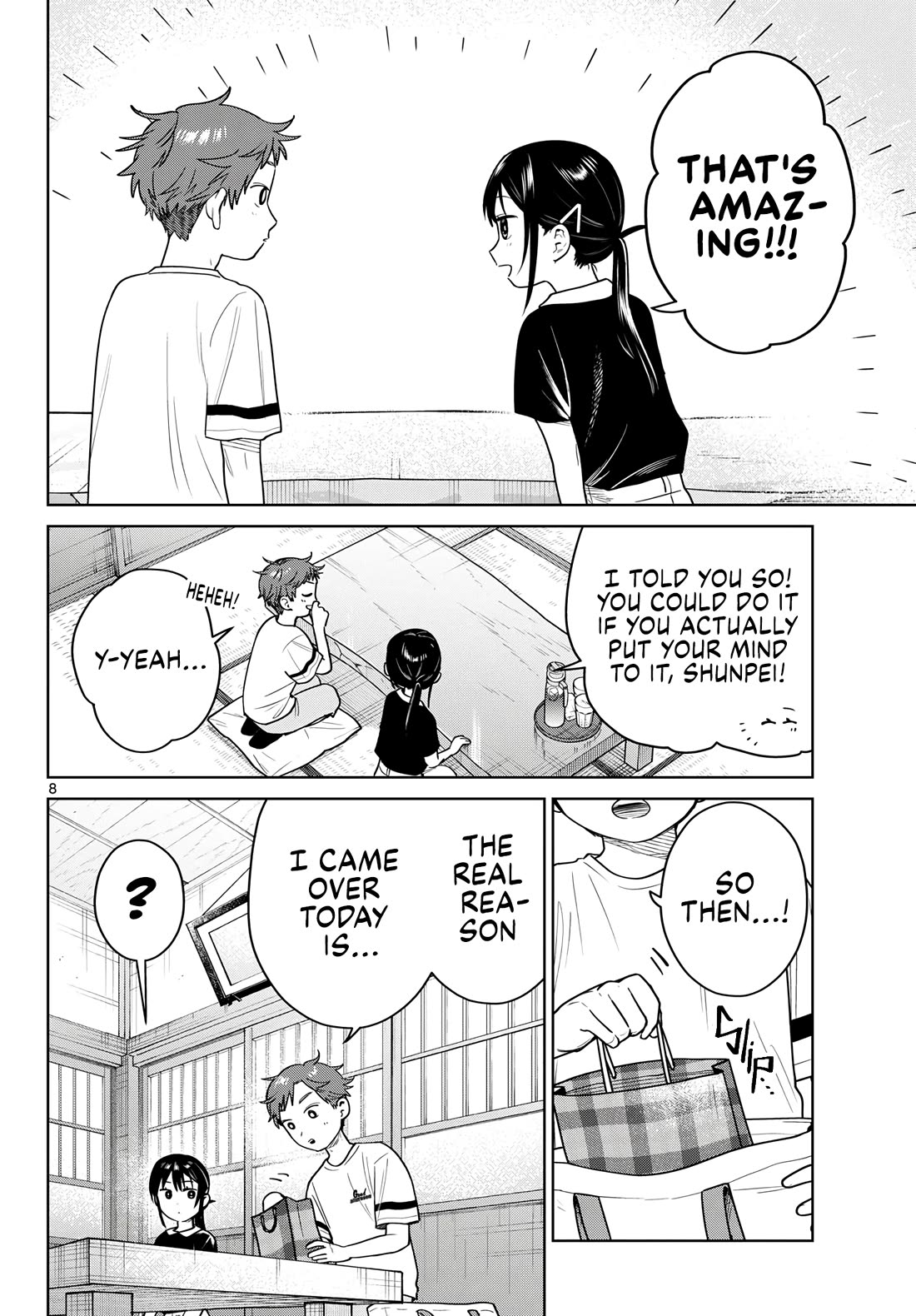 Futari Bus Chapter 36 page 8 - Chapter 36: Happy Birthday