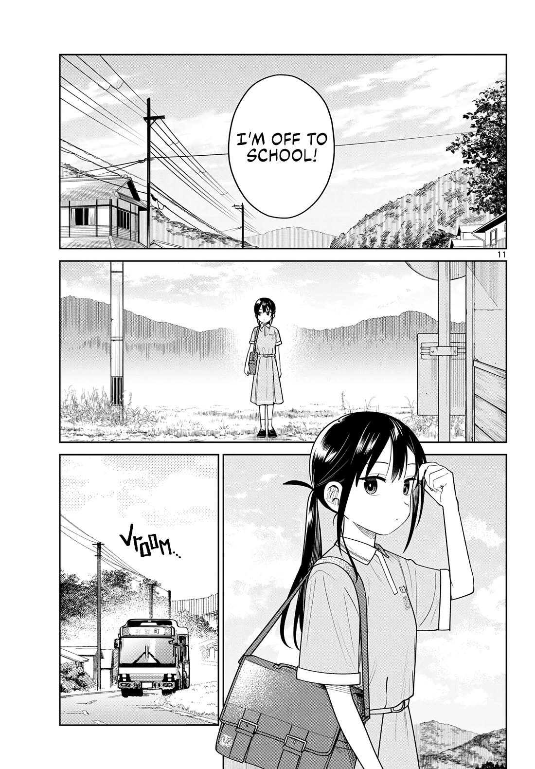 Futari Bus Chapter 37 page 11 - Chapter 37: On the Bus Again