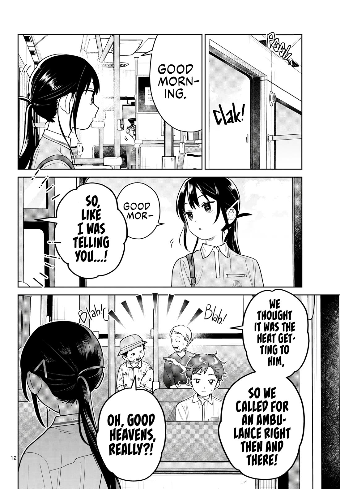 Futari Bus Chapter 37 page 12 - Chapter 37: On the Bus Again