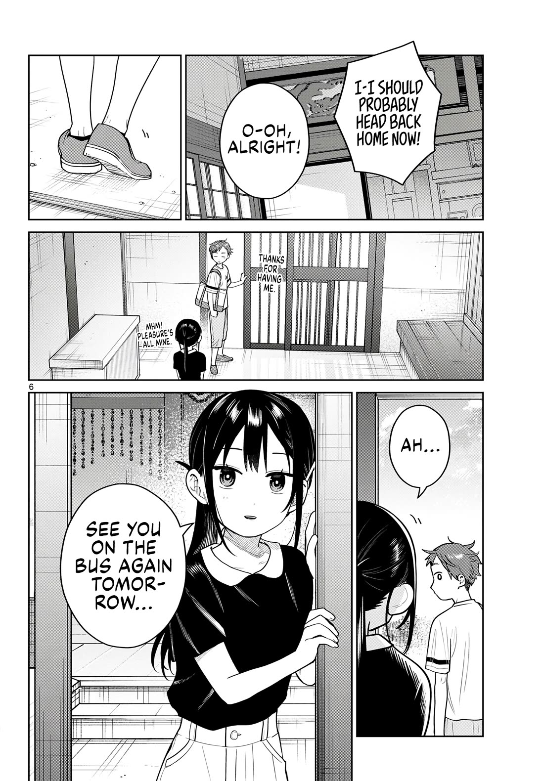 Futari Bus Chapter 37 page 6 - Chapter 37: On the Bus Again