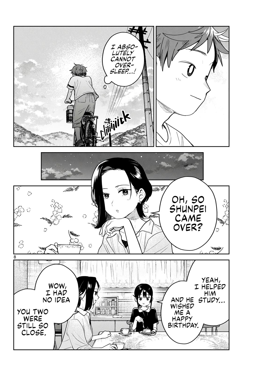 Futari Bus Chapter 37 page 8 - Chapter 37: On the Bus Again