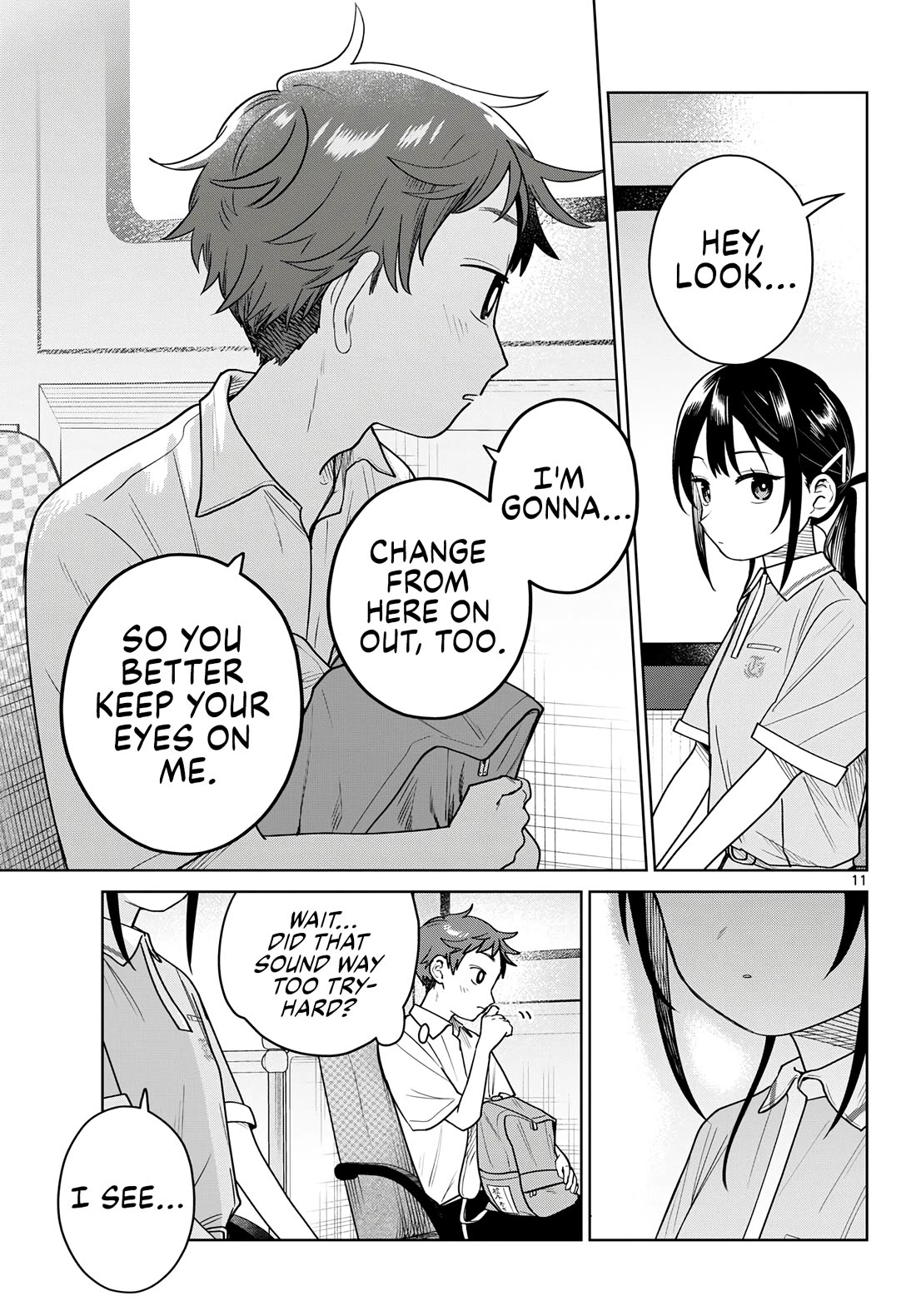 Futari Bus Chapter 38 page 11 - Chapter 38: Growth Spurt