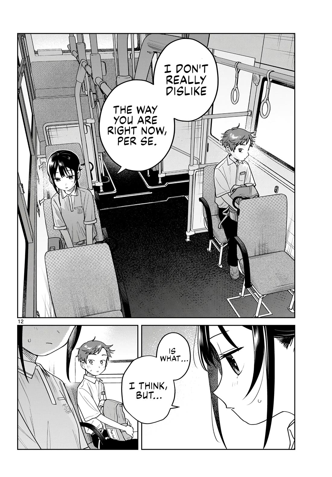 Futari Bus Chapter 38 page 12 - Chapter 38: Growth Spurt
