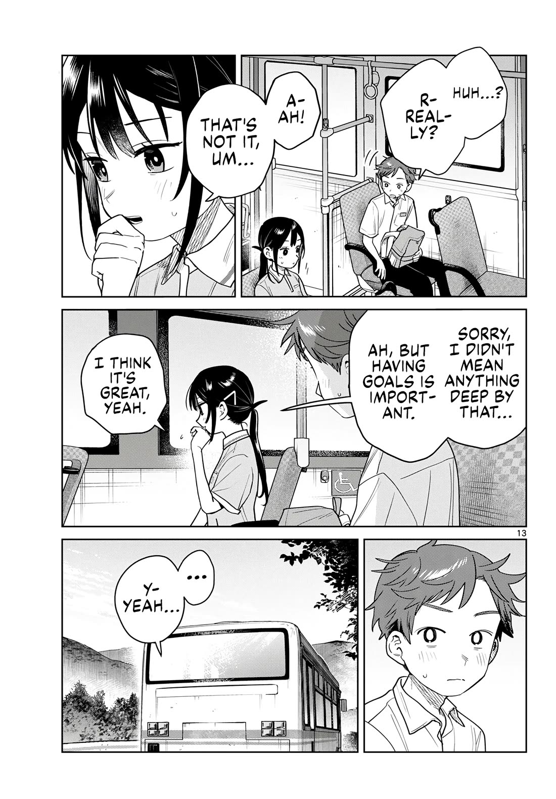 Futari Bus Chapter 38 page 13 - Chapter 38: Growth Spurt