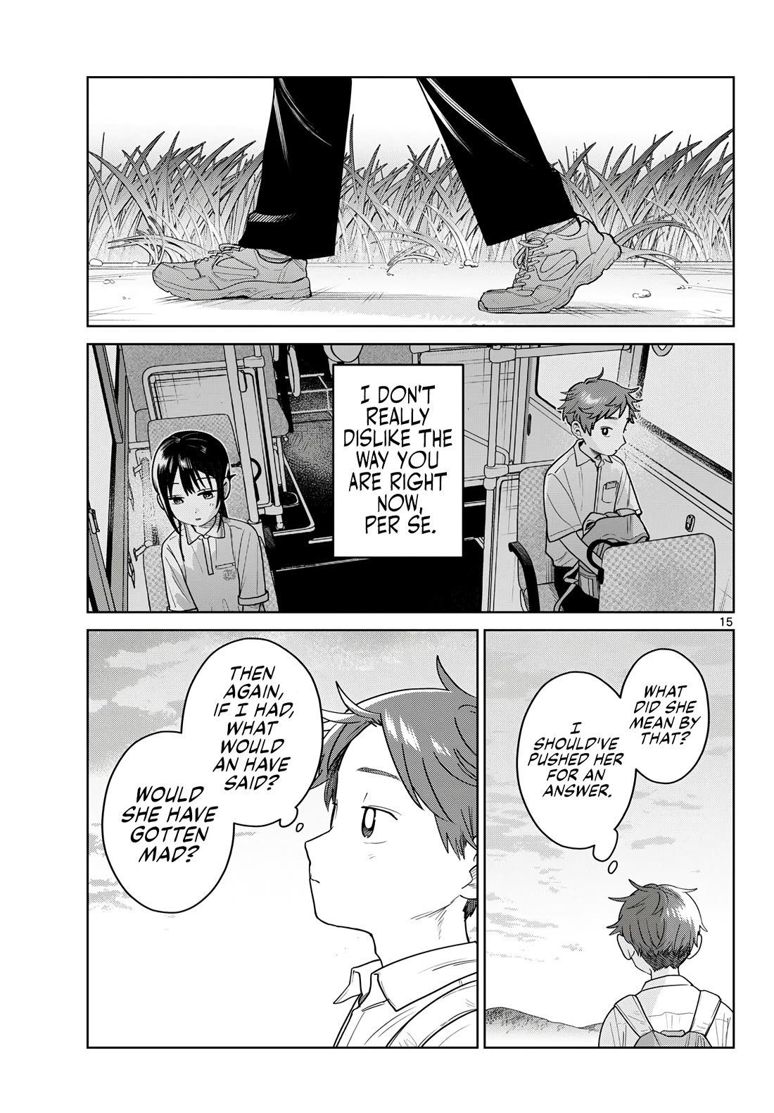 Futari Bus Chapter 38 page 15 - Chapter 38: Growth Spurt