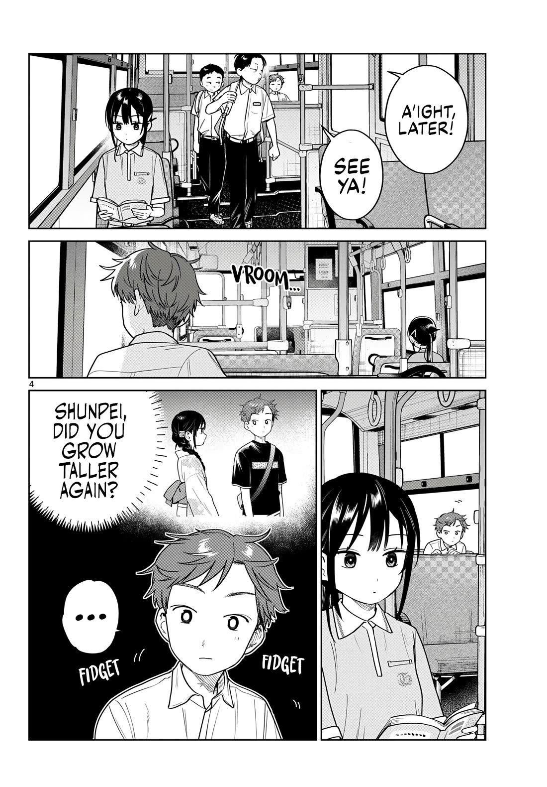 Futari Bus Chapter 38 page 4 - Chapter 38: Growth Spurt
